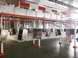 喷涂自动流水线