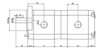 HGP-11A 双联高压齿轮泵