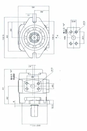 HL0 内啮合齿轮单泵 