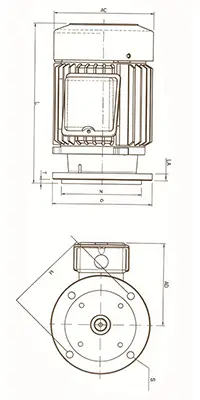 立式油压专用马达(加长型)HSL